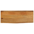 vidaXL Blat stołu z naturalną krawędzią, 80x30x2,5 cm, drewno mango