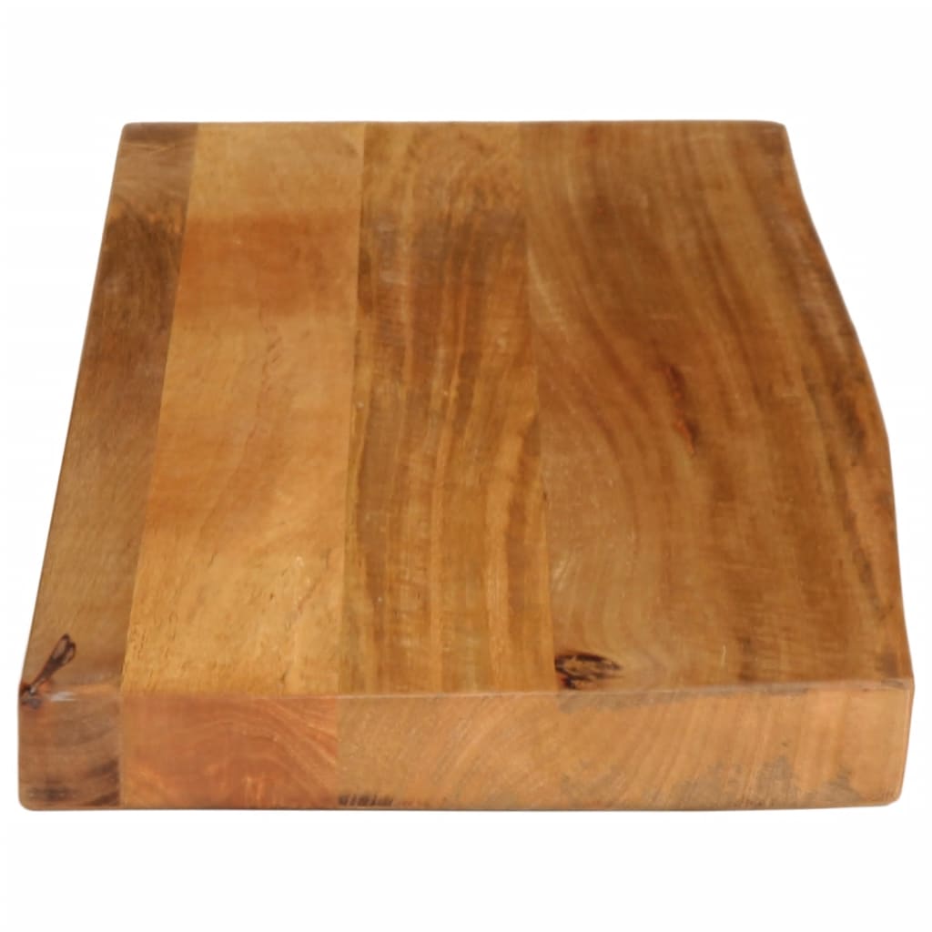 vidaXL Blat stołu z naturalną krawędzią, 80x30x2,5 cm, drewno mango
