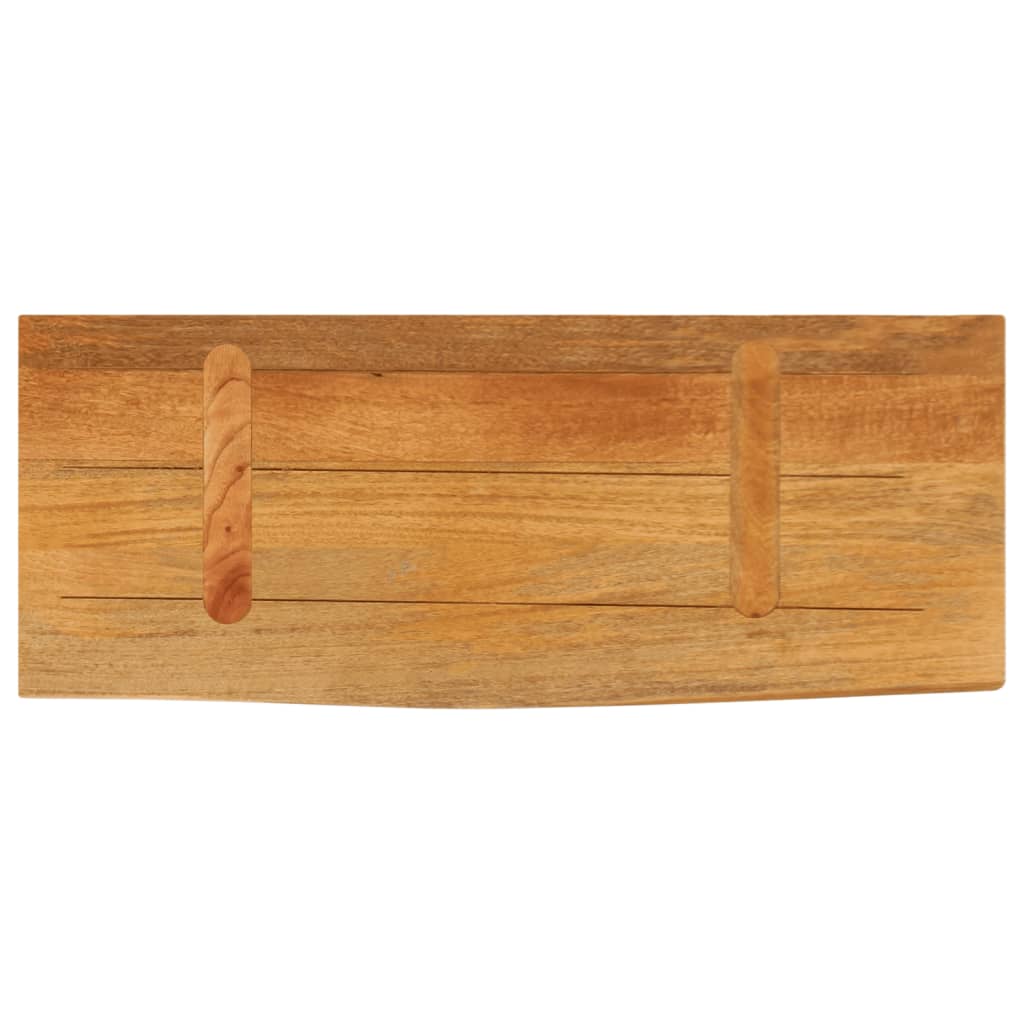 vidaXL Blat stołu z naturalną krawędzią, 80x30x2,5 cm, drewno mango