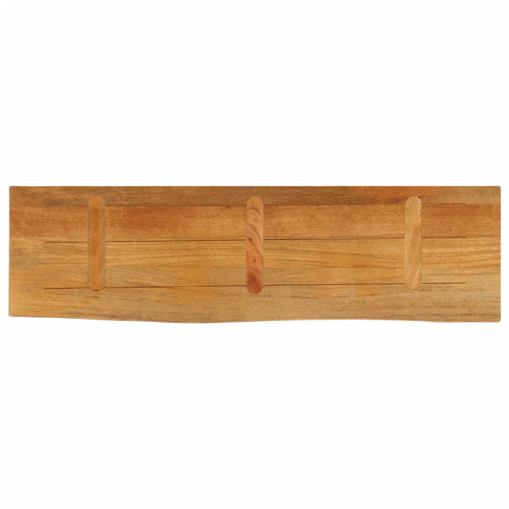 vidaXL Blat stołu z naturalną krawędzią, 120x30x2,5 cm, drewno mango