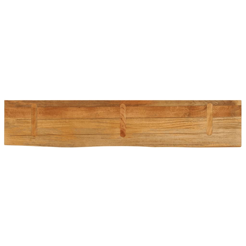 vidaXL Blat stołu z naturalną krawędzią, 160x30x2,5 cm, drewno mango