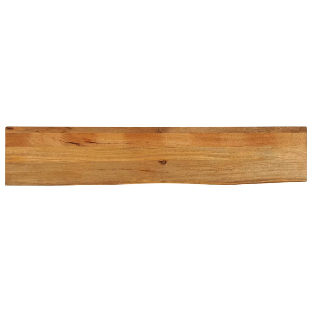 vidaXL Blat stołu z naturalną krawędzią, 180x30x2,5 cm, drewno mango