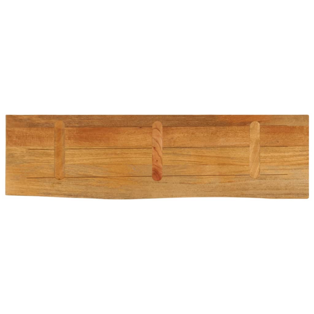 vidaXL Blat stołu z naturalną krawędzią, 110x40x2,5 cm, drewno mango