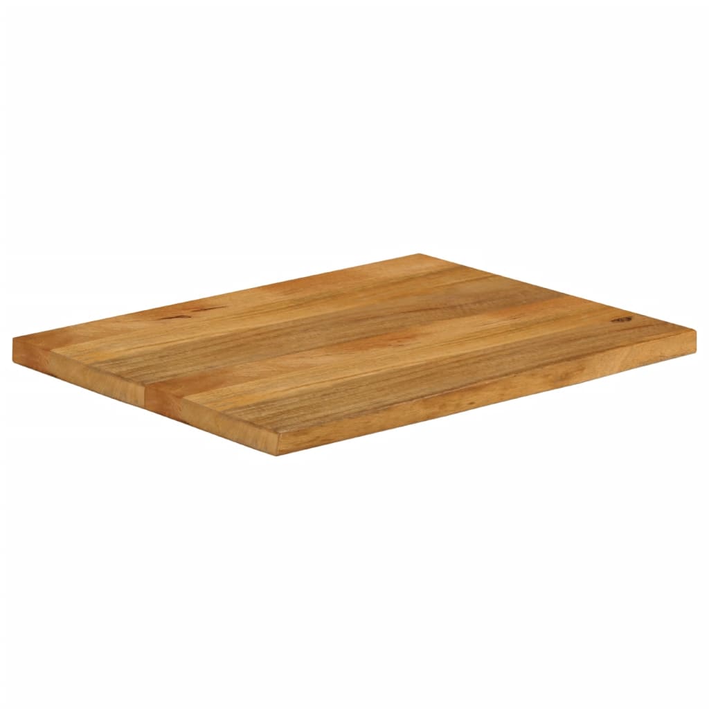 vidaXL Blat stołu z naturalną krawędzią, 80x60x2,5 cm, drewno mango