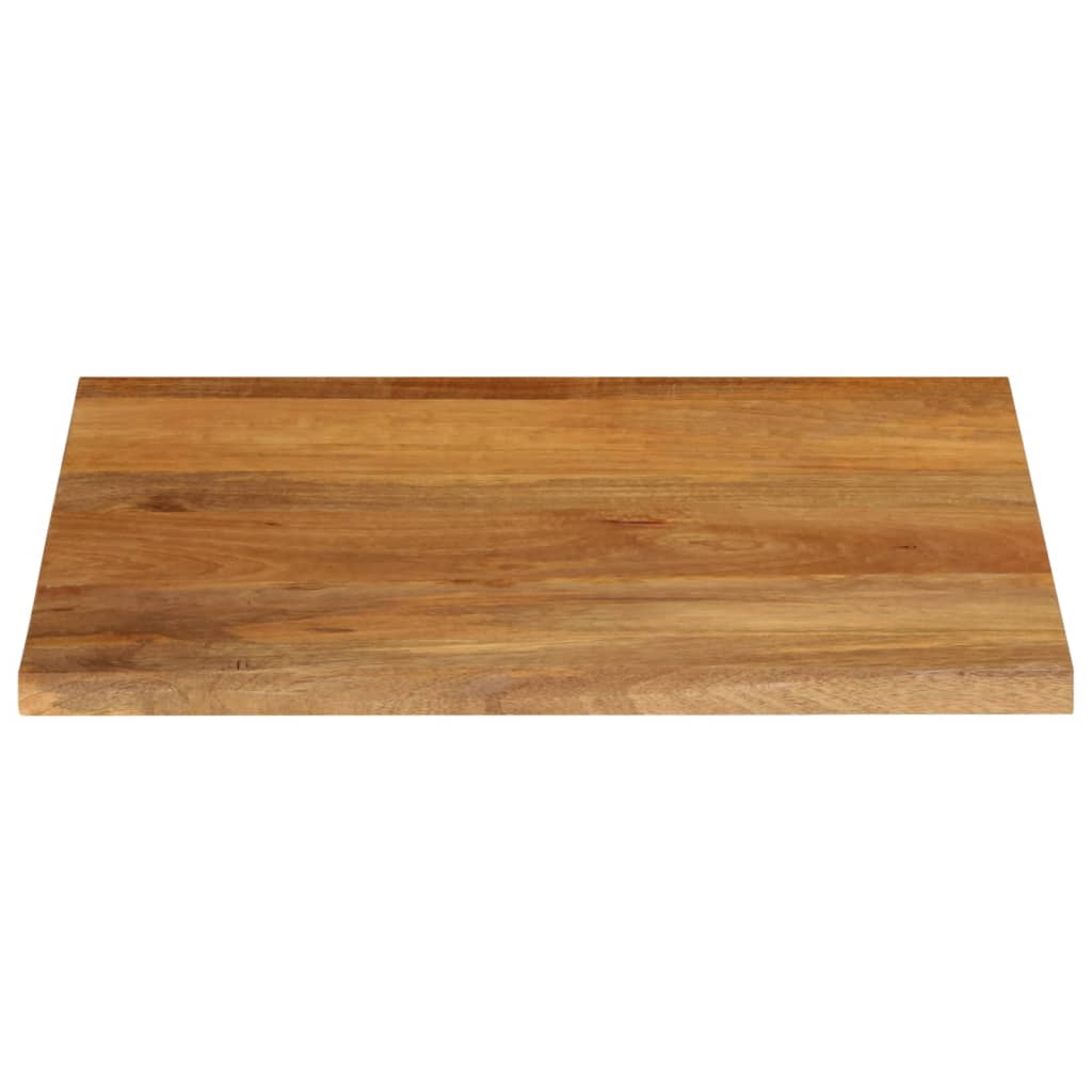 vidaXL Blat stołu z naturalną krawędzią, 80x80x2,5 cm, drewno mango