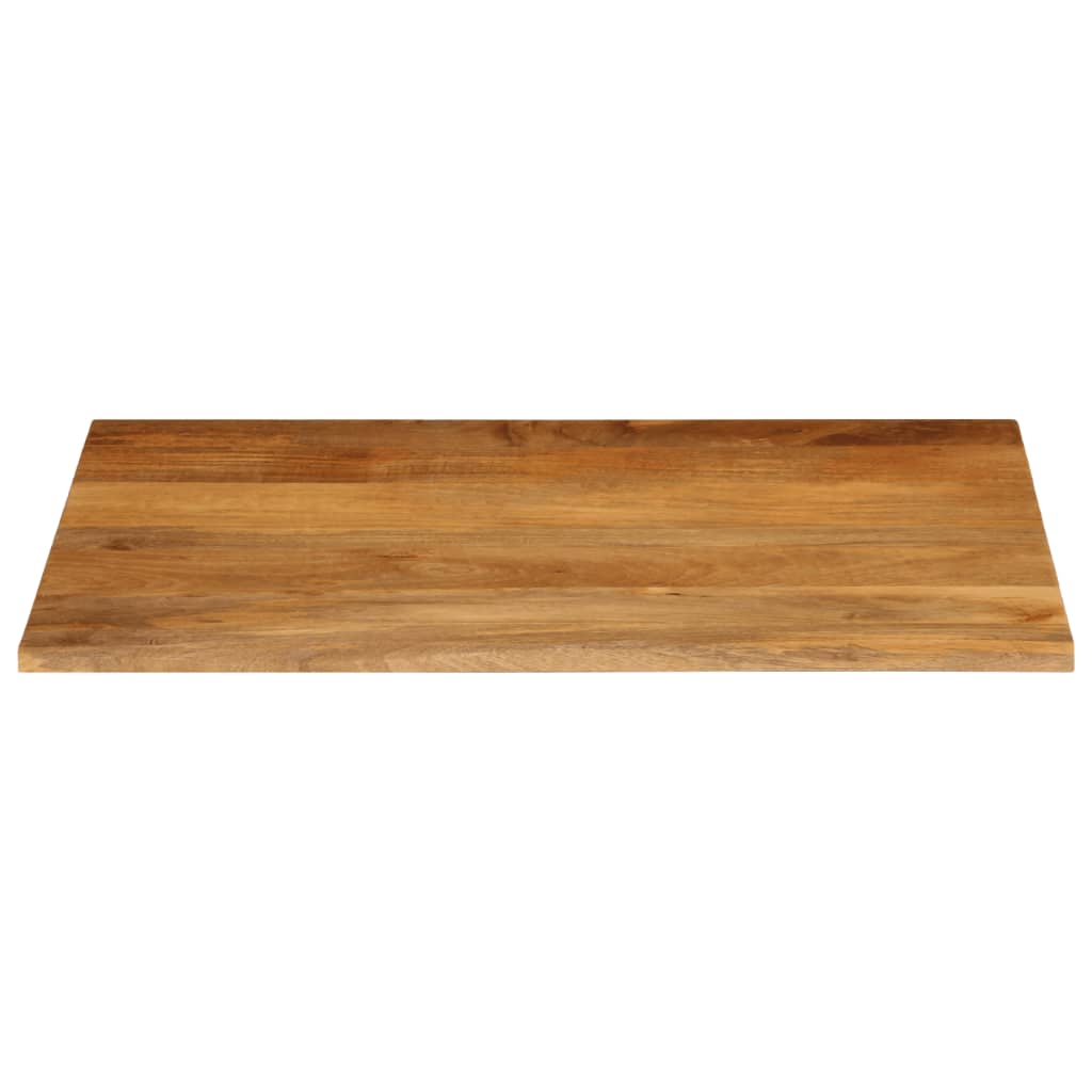vidaXL Blat stołu z naturalną krawędzią, 100x80x2,5 cm, drewno mango