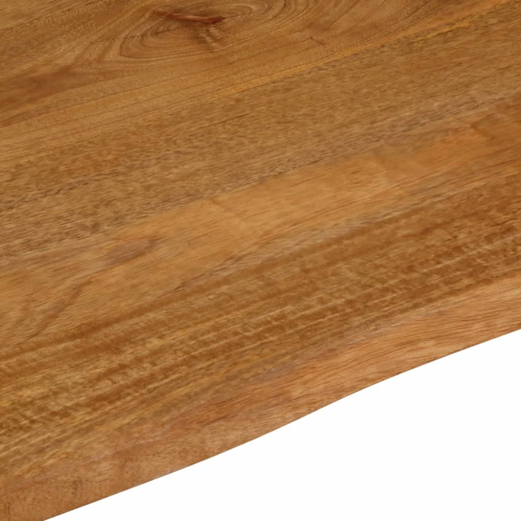 vidaXL Blat stołu z naturalną krawędzią, 100x80x2,5 cm, drewno mango