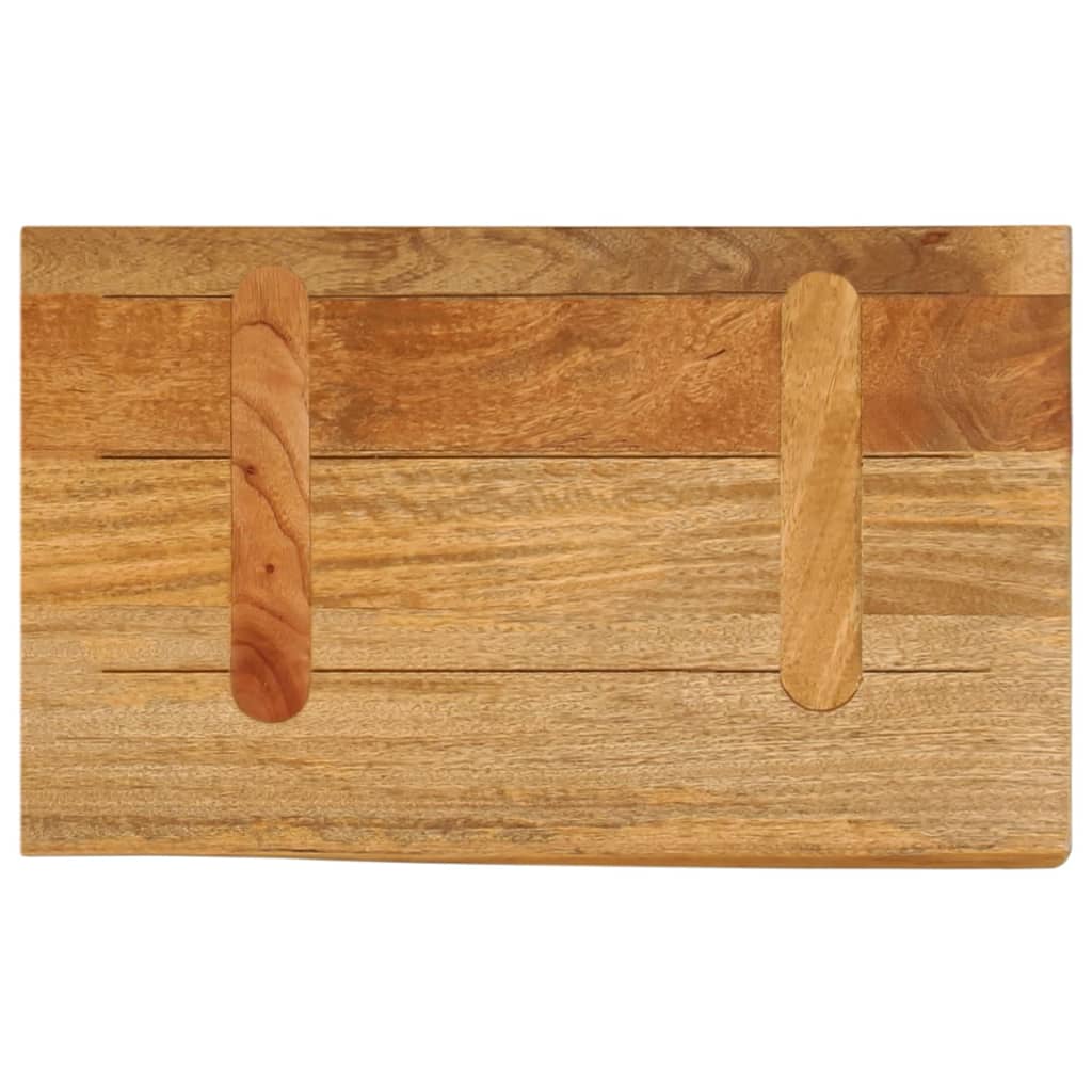 vidaXL Blat stołu z naturalną krawędzią, 40x20x3,8 cm, drewno mango