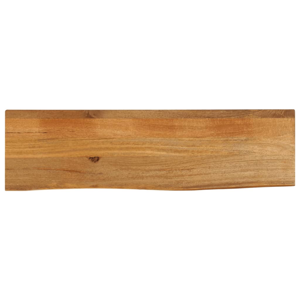 vidaXL Blat stołu z naturalną krawędzią, 100x30x3,8 cm, drewno mango