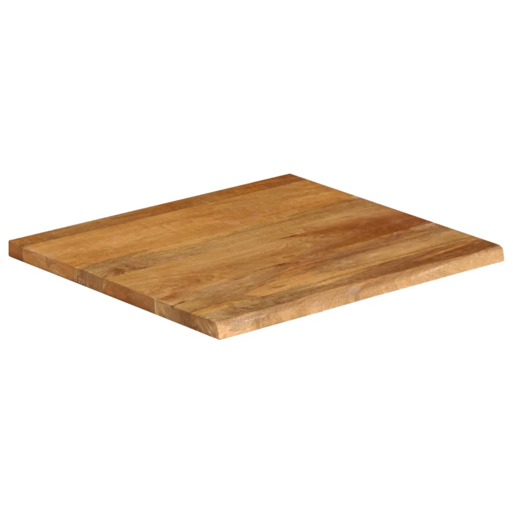 vidaXL Blat stołu z naturalną krawędzią, 60x60x3,8 cm, drewno mango