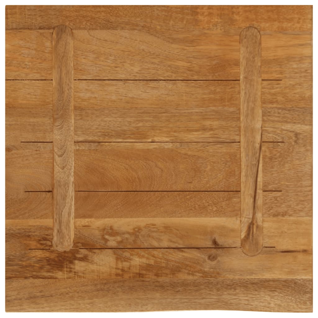 vidaXL Blat stołu z naturalną krawędzią, 60x60x3,8 cm, drewno mango