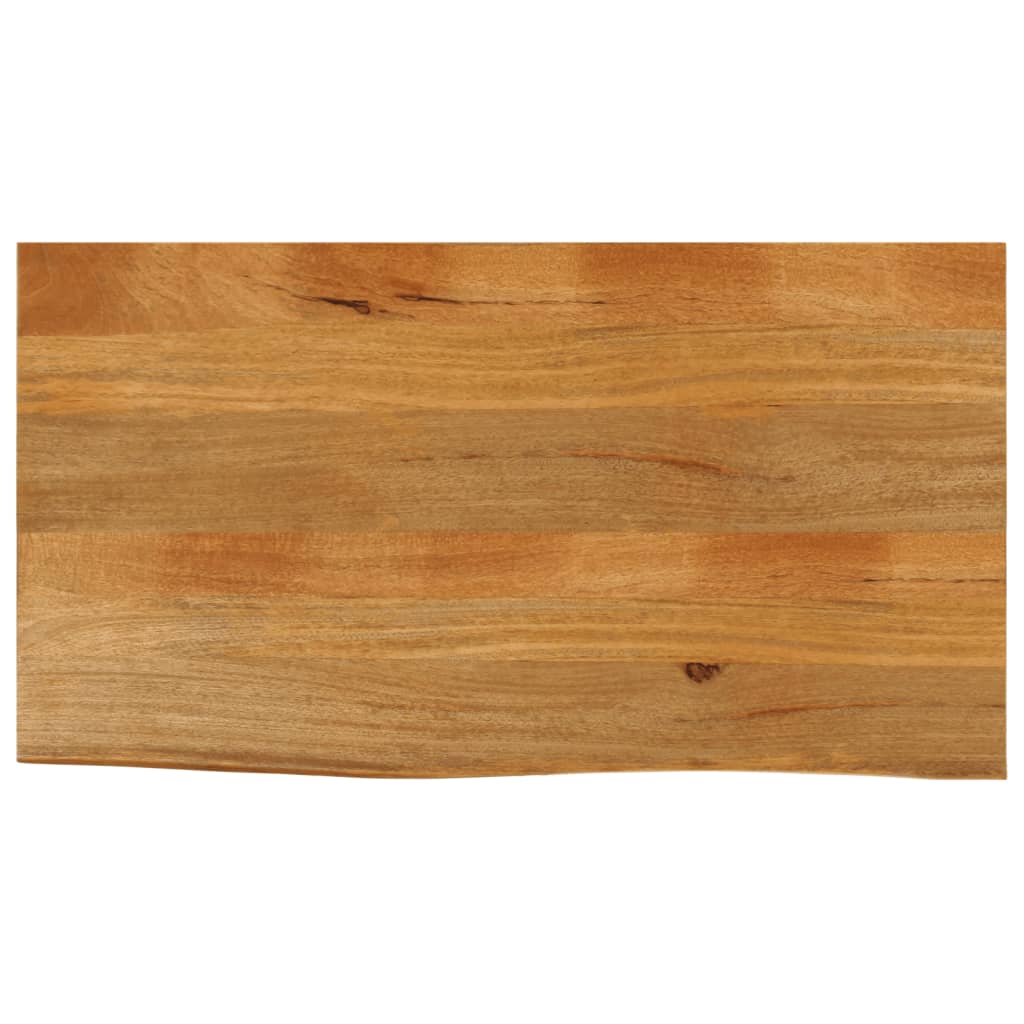 vidaXL Blat stołu z naturalną krawędzią, 110x60x3,8 cm, drewno mango
