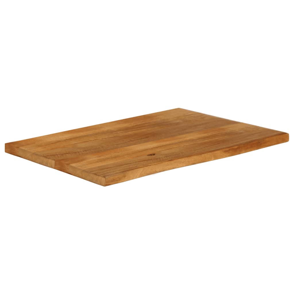 vidaXL Blat stołu z naturalną krawędzią, 110x60x3,8 cm, drewno mango