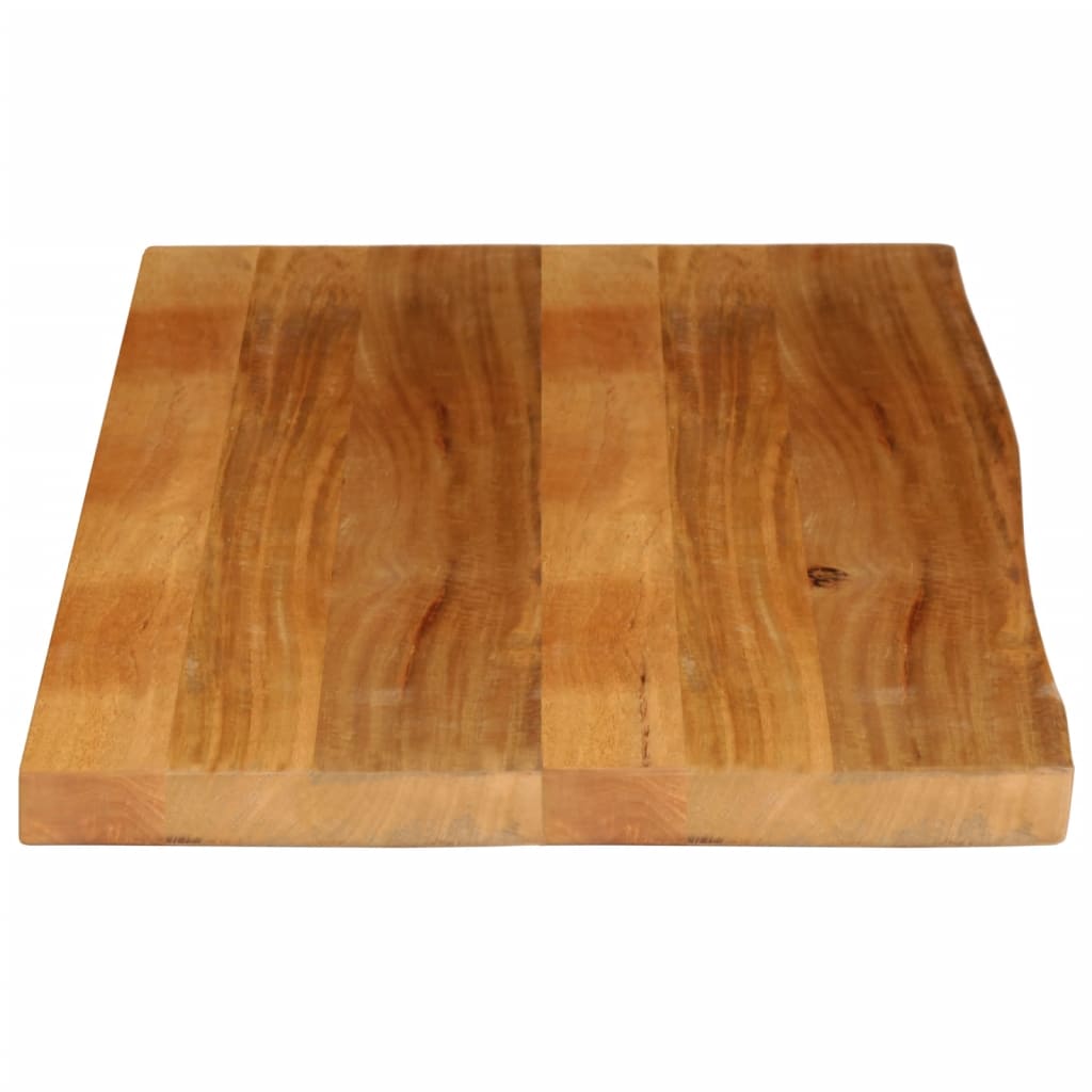 vidaXL Blat stołu z naturalną krawędzią, 110x60x3,8 cm, drewno mango