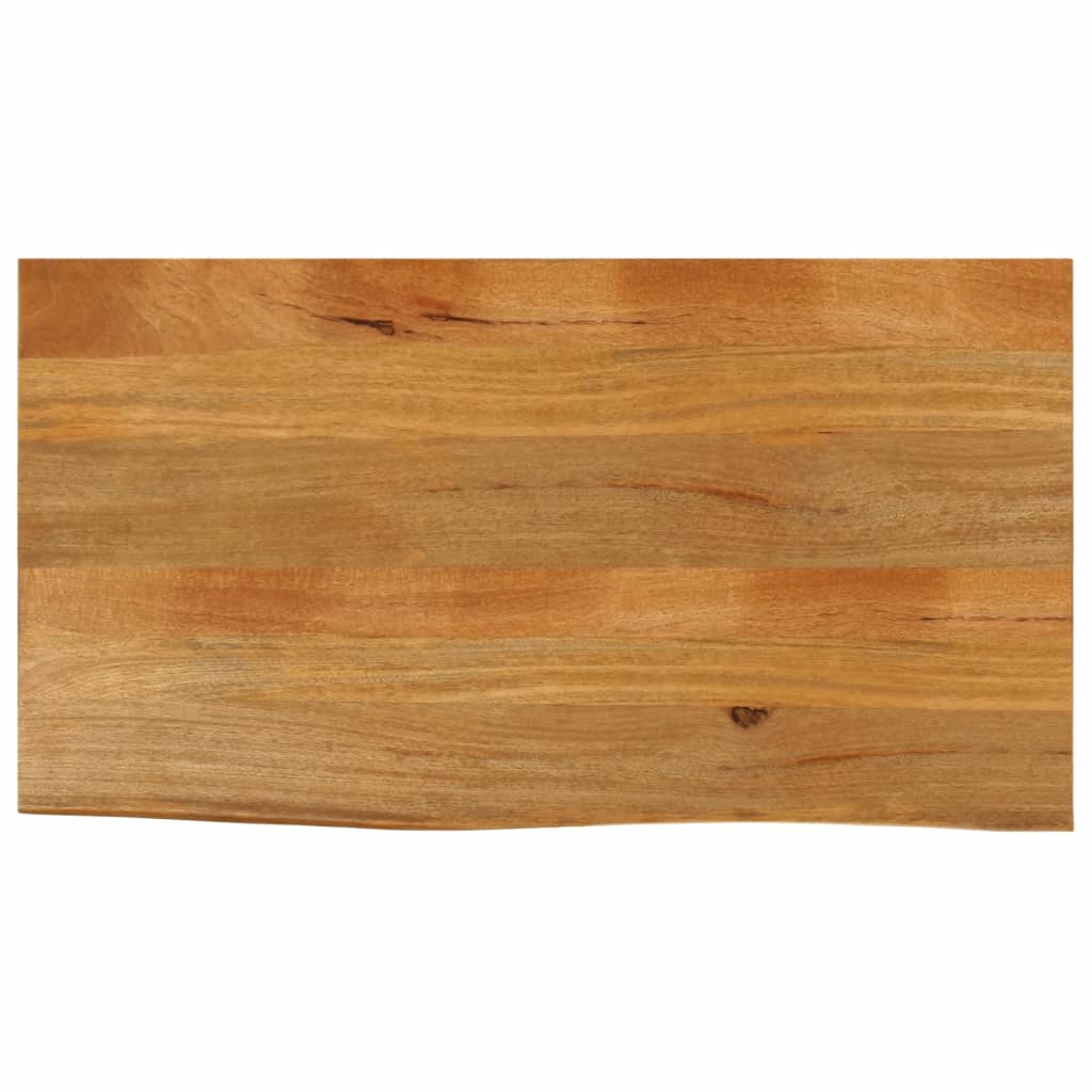vidaXL Blat stołu z naturalną krawędzią, 120x60x3,8 cm, drewno mango