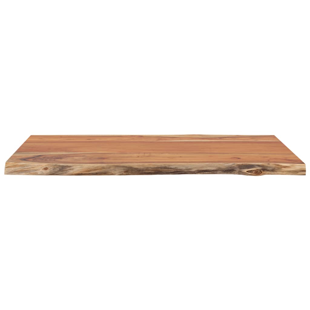 vidaXL Blat do stołu, 50x40x2,5 cm, drewno akacjowe, naturalna krawędź