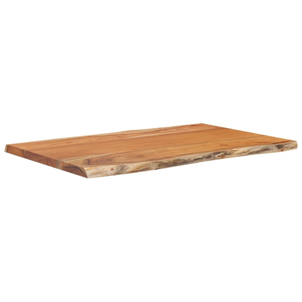 vidaXL Blat do stołu, 60x40x2,5 cm, drewno akacjowe, naturalna krawędź