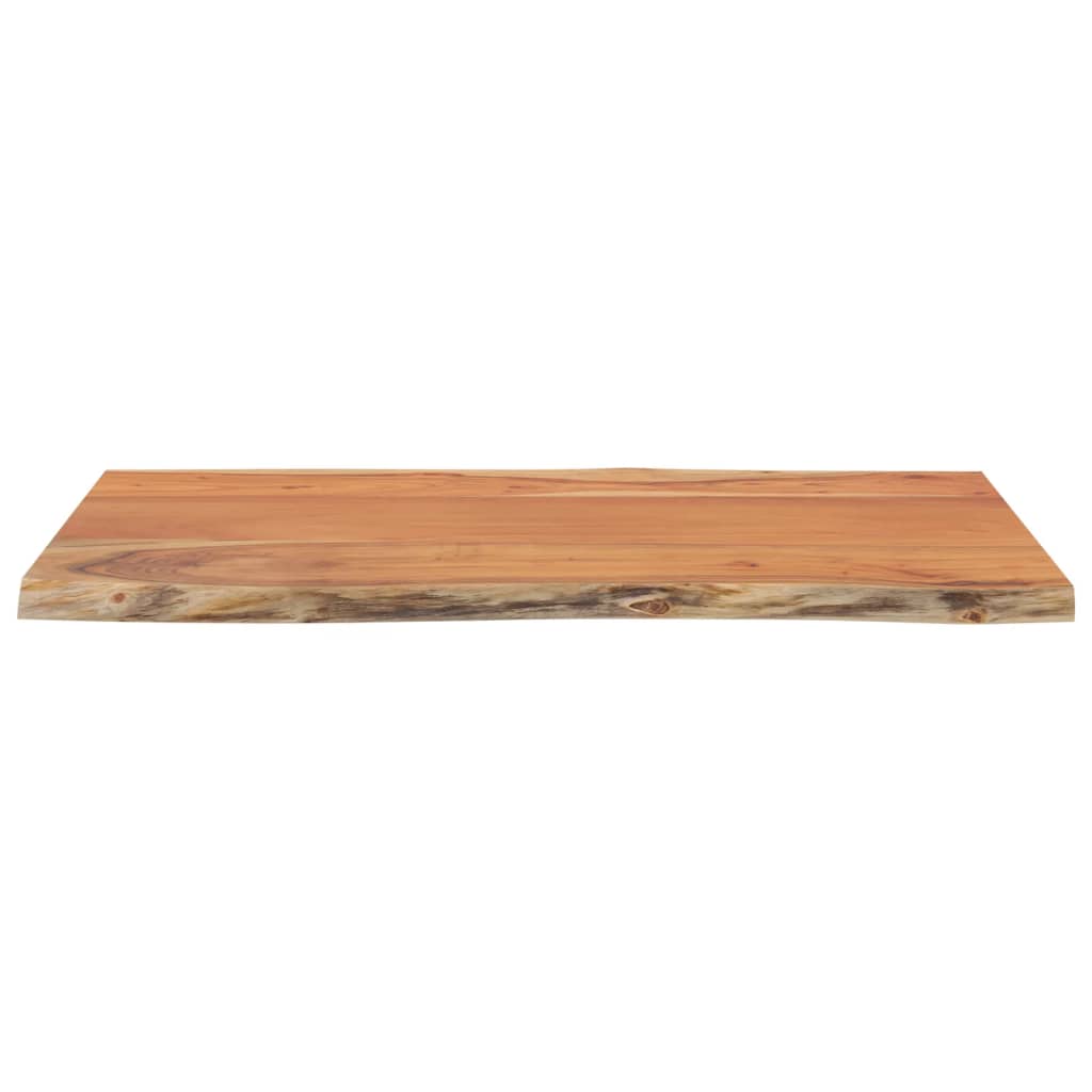 vidaXL Blat do stołu, 60x40x2,5 cm, drewno akacjowe, naturalna krawędź