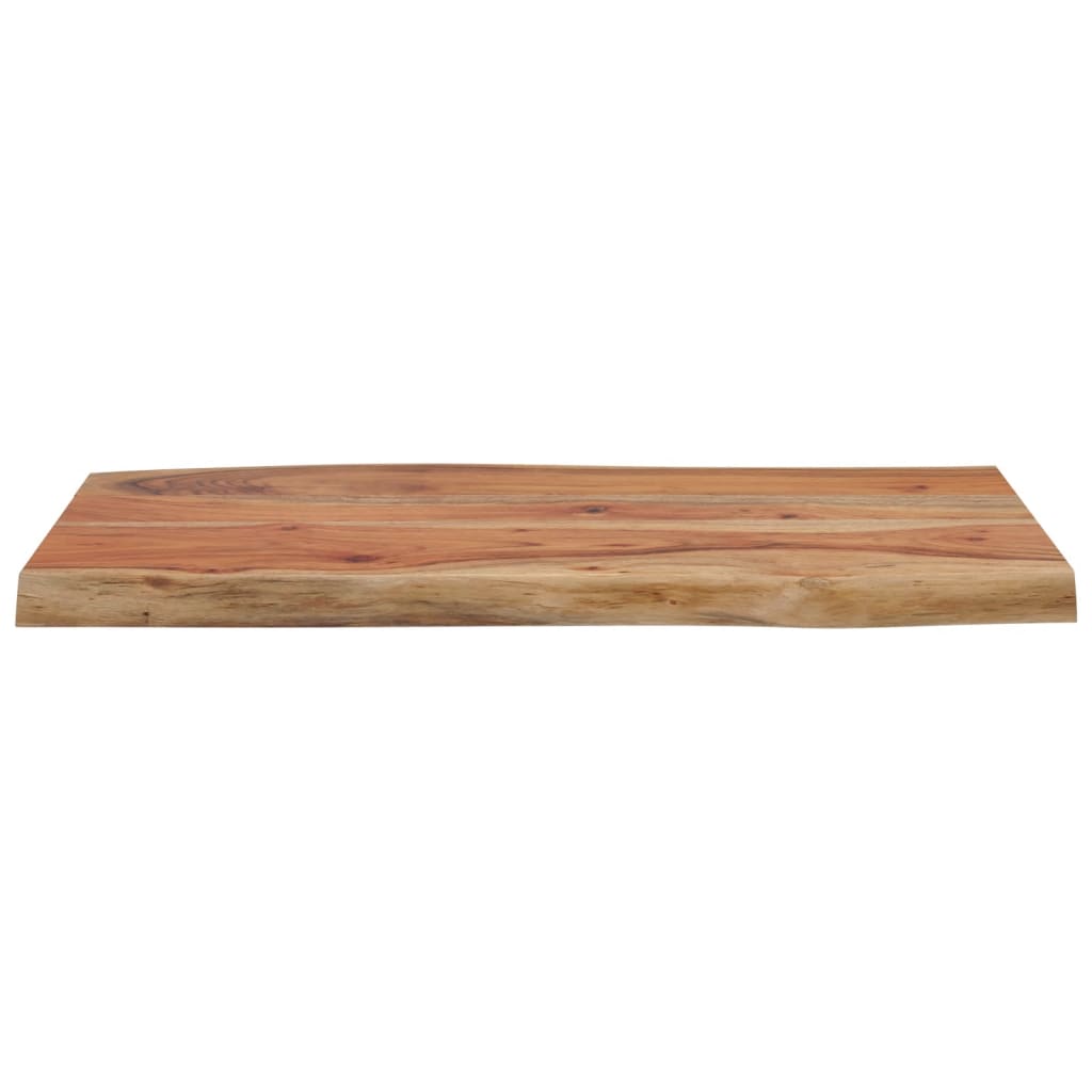 vidaXL Blat do stołu, 70x40x2,5 cm, drewno akacjowe, naturalna krawędź