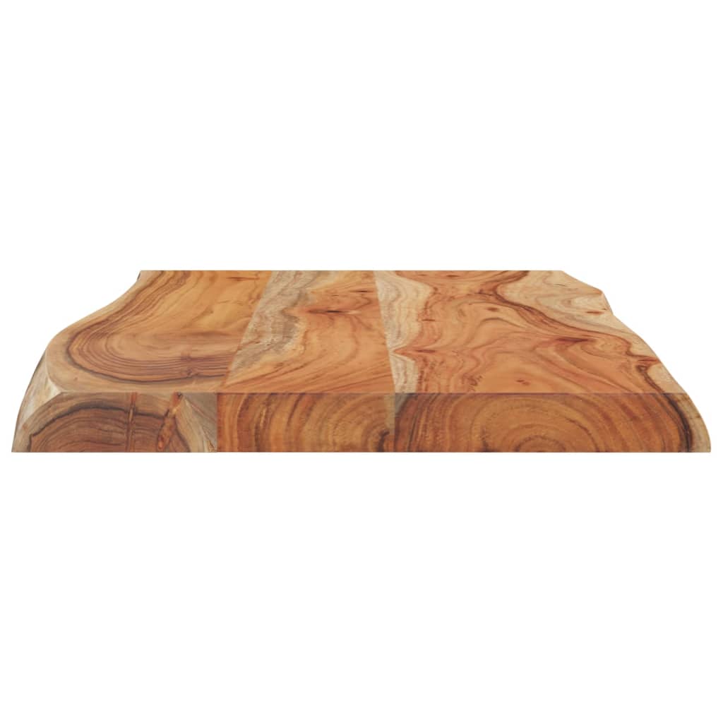 vidaXL Blat do stołu, 70x40x2,5 cm, drewno akacjowe, naturalna krawędź