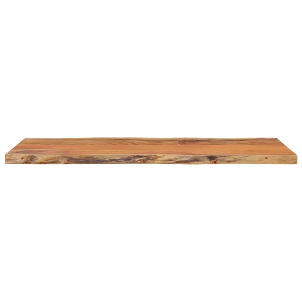 vidaXL Blat do stołu, 80x40x2,5 cm, drewno akacjowe, naturalna krawędź