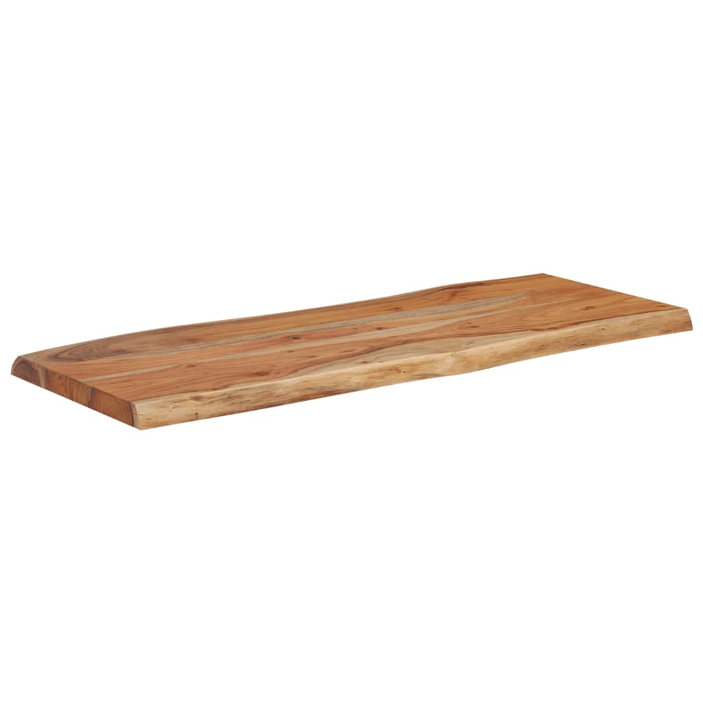 vidaXL Blat do stołu, 90x40x2,5 cm, drewno akacjowe, naturalna krawędź