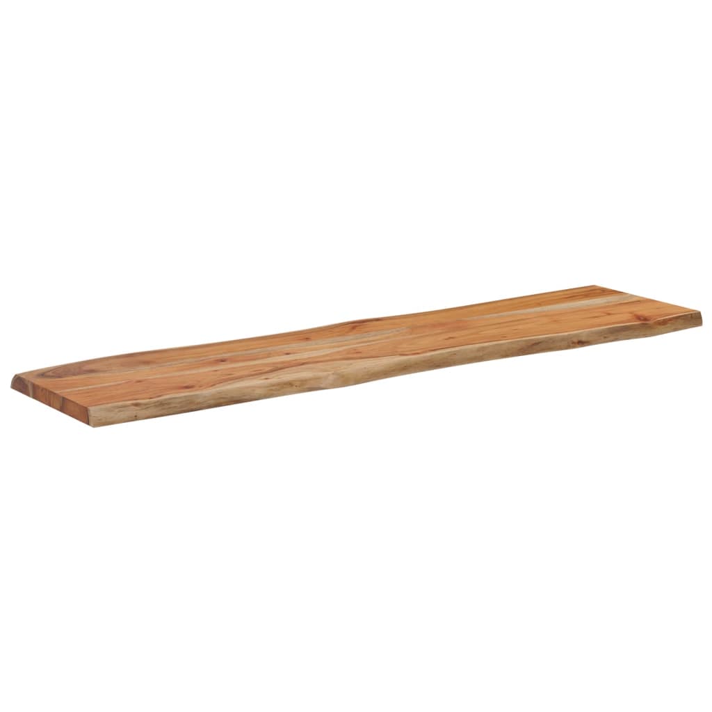 vidaXL Blat do stołu, 160x40x2,5cm, drewno akacjowe, naturalna krawędź
