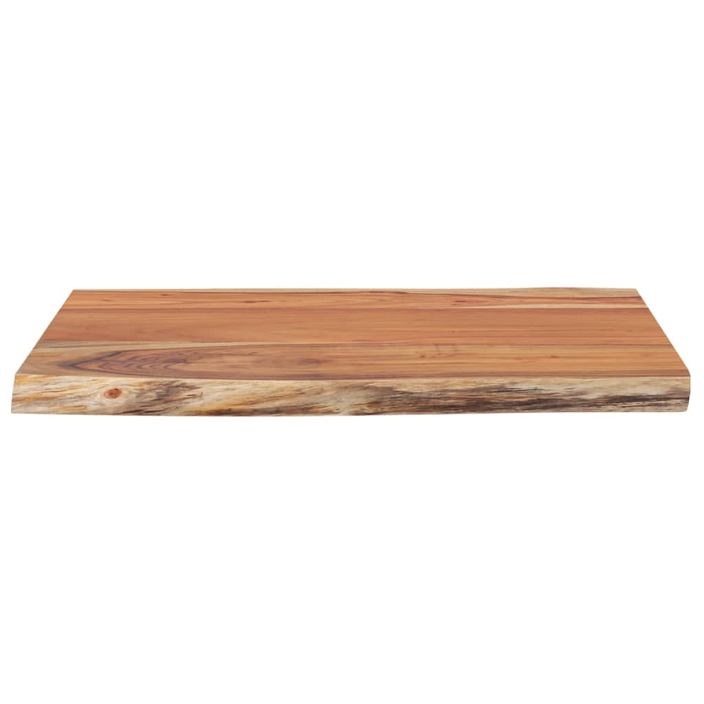 vidaXL Blat do stołu, 70x60x2,5 cm, drewno akacjowe, naturalna krawędź