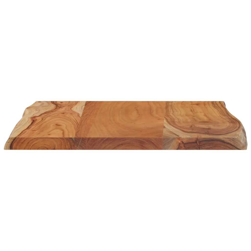 vidaXL Blat do stołu, 70x60x2,5 cm, drewno akacjowe, naturalna krawędź