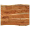 vidaXL Blat stołu, 90x60x2,5 cm, drewno akacjowe, naturalna krawędź