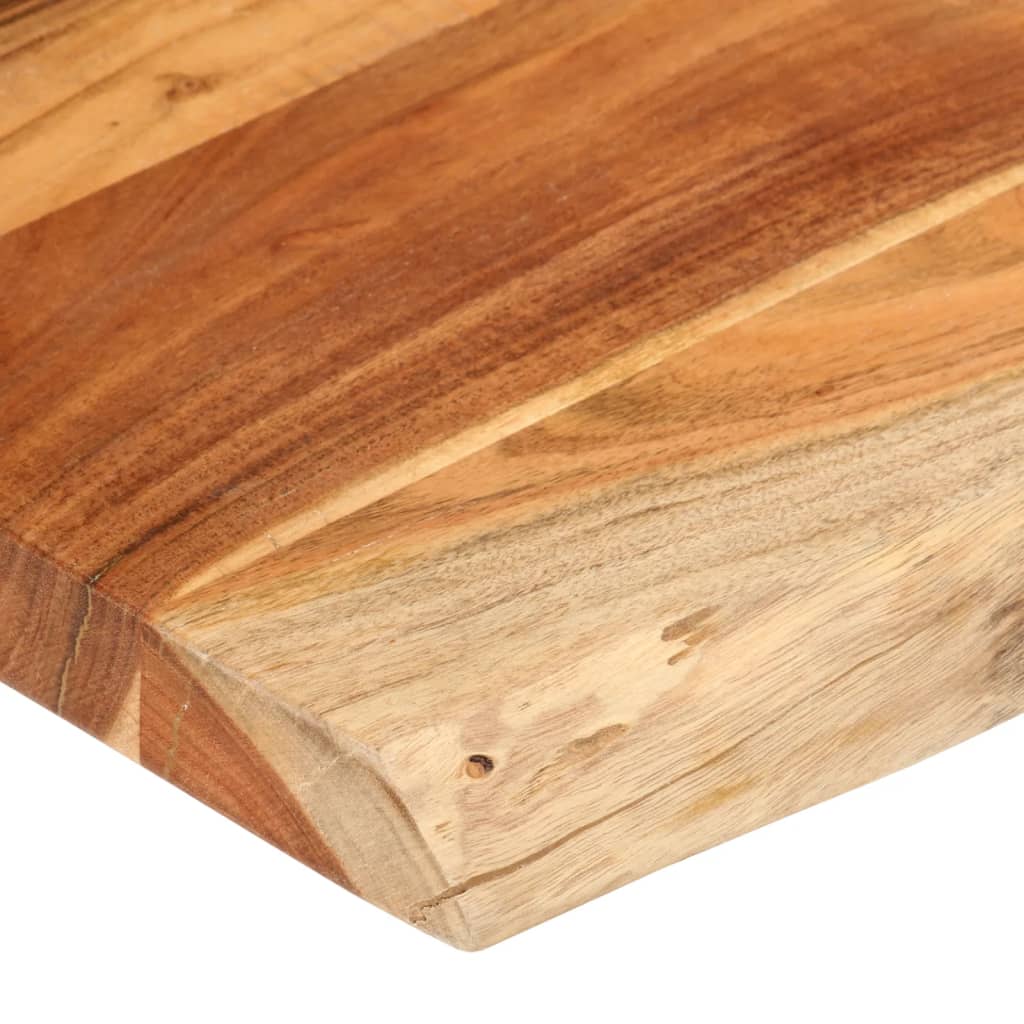 vidaXL Blat stołu, 100x60x2,5 cm, drewno akacjowe, naturalna krawędź