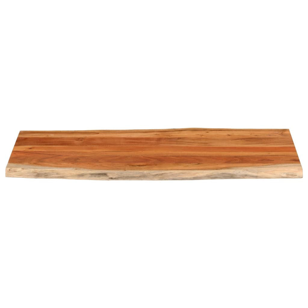 vidaXL Blat stołu, 140x60x2,5 cm, drewno akacjowe, naturalna krawędź