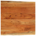vidaXL Blat biurka, 80x80x2,5 cm, drewno akacjowe, naturalna krawędź