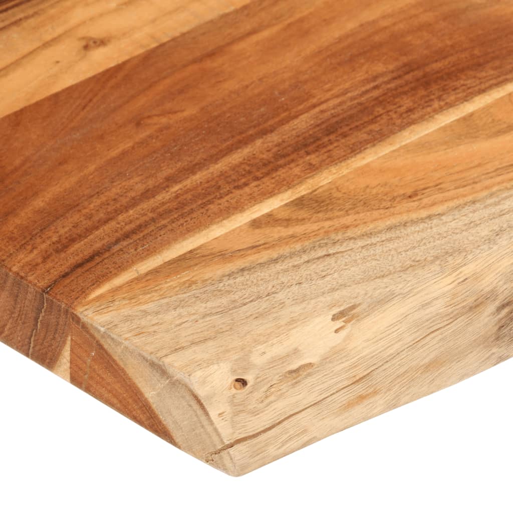 vidaXL Blat biurka, 90x80x2,5 cm, drewno akacjowe, naturalna krawędź