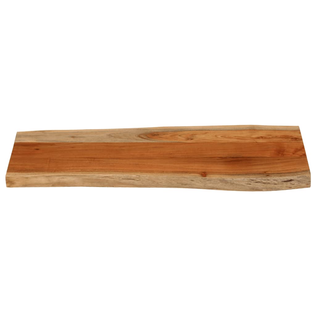 vidaXL Blat do stołu, 100x40x3,8cm, drewno akacjowe, naturalna krawędź