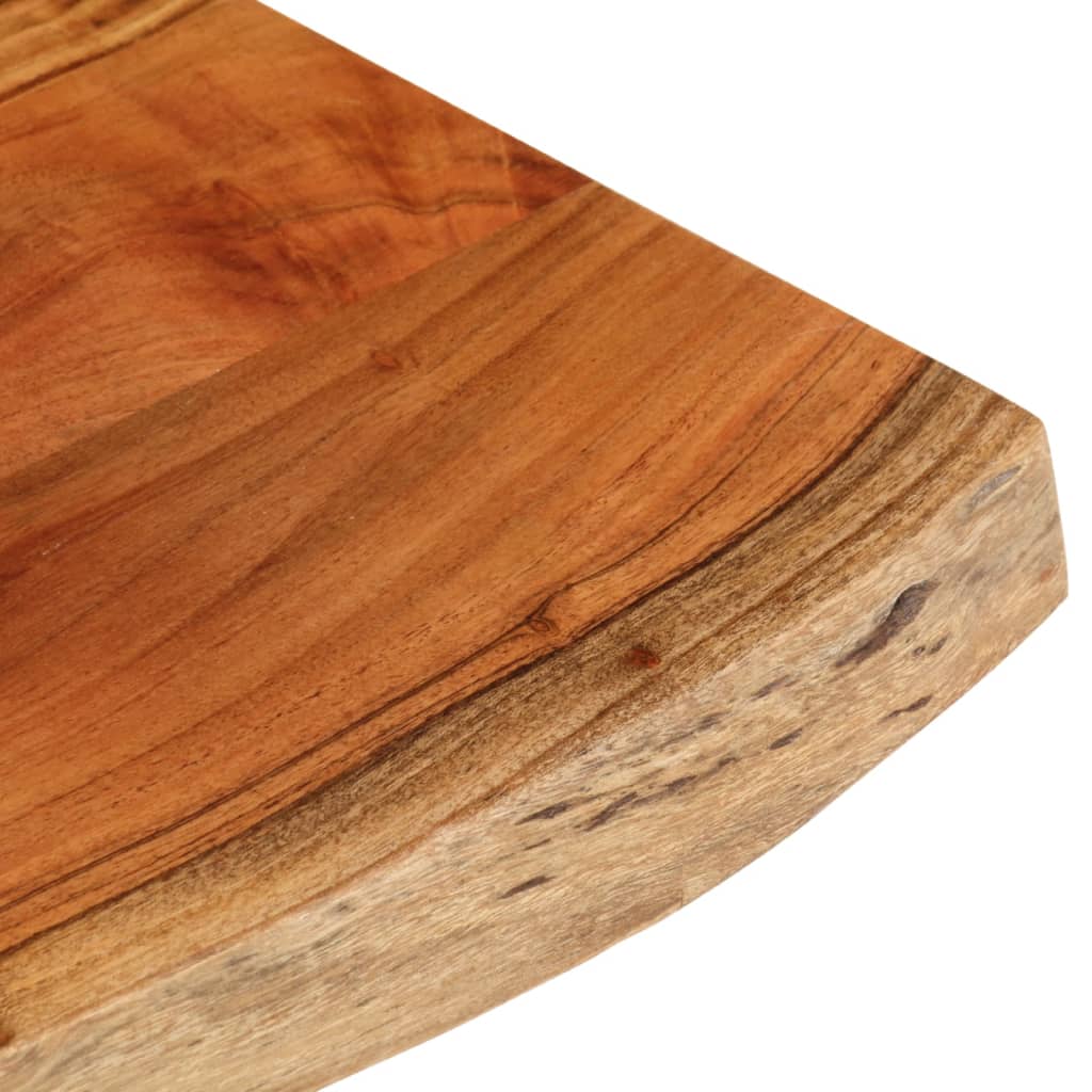 vidaXL Blat do stołu, 100x40x3,8cm, drewno akacjowe, naturalna krawędź