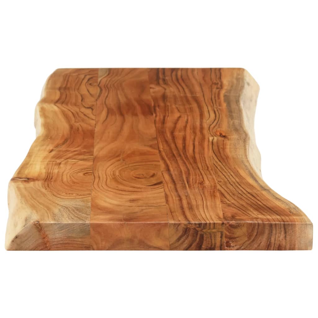 vidaXL Blat do stołu, 140x40x3,8cm, drewno akacjowe, naturalna krawędź