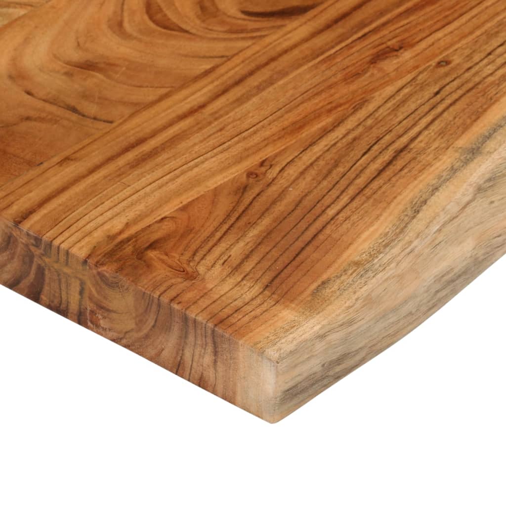 vidaXL Blat do stołu, 140x40x3,8cm, drewno akacjowe, naturalna krawędź