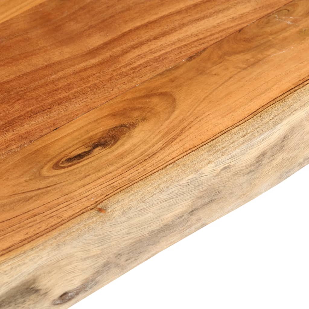 vidaXL Blat do stołu, 160x40x3,8cm, drewno akacjowe, naturalna krawędź