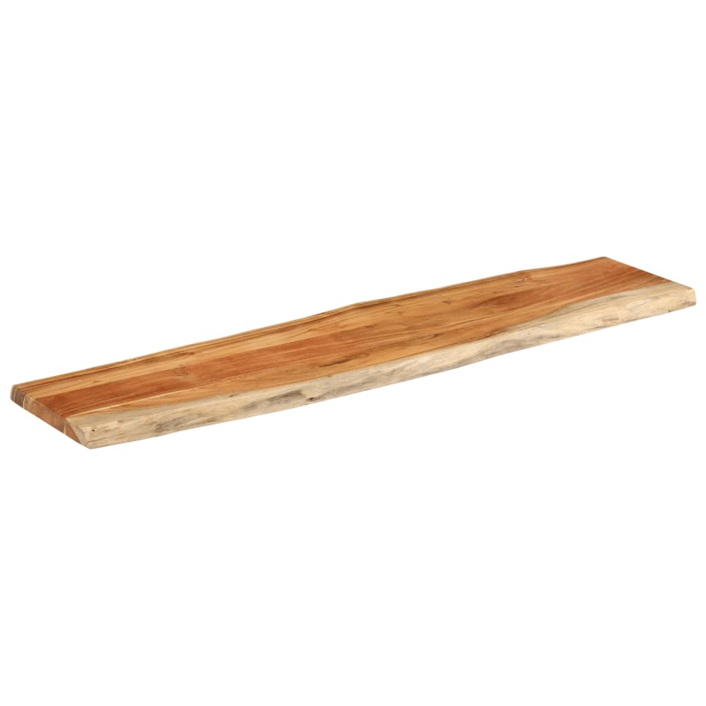 vidaXL Blat do stołu, 180x40x3,8cm, drewno akacjowe, naturalna krawędź