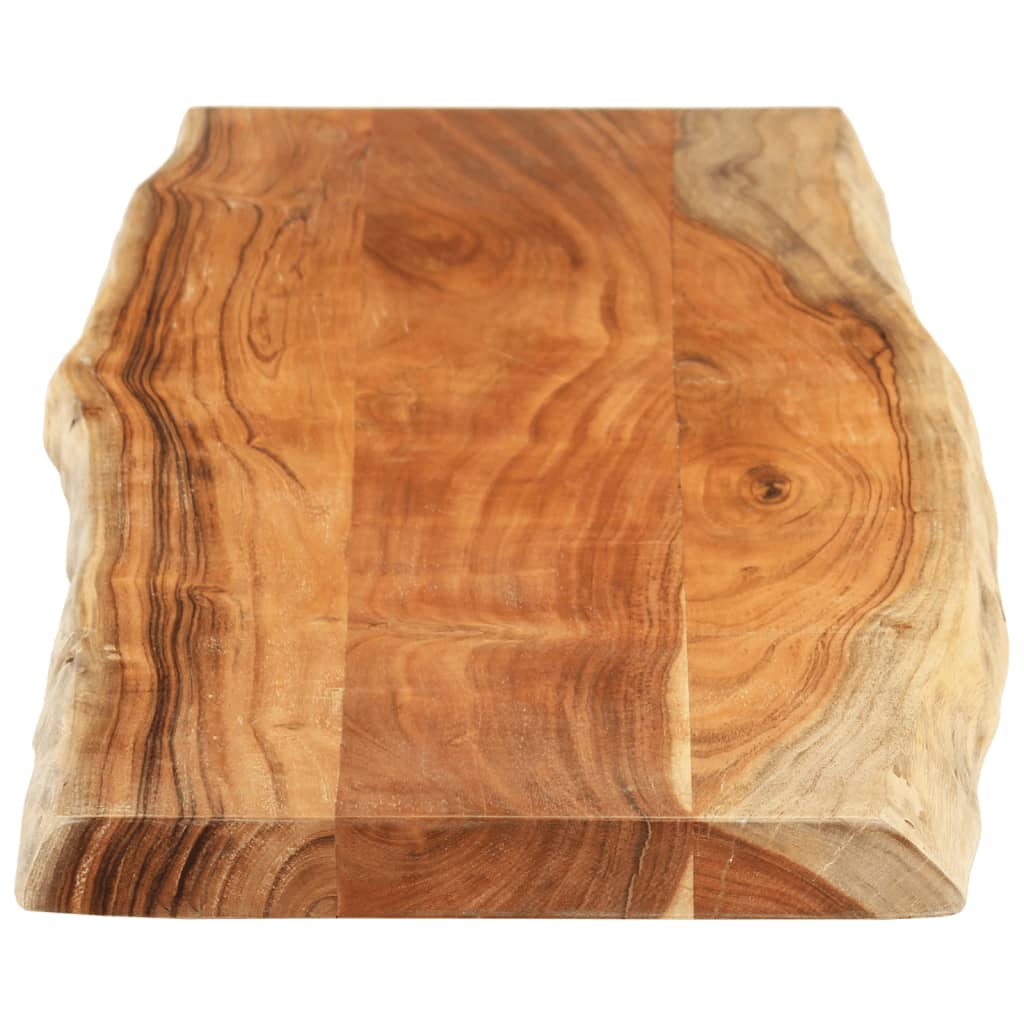 vidaXL Blat do stołu, 180x40x3,8cm, drewno akacjowe, naturalna krawędź