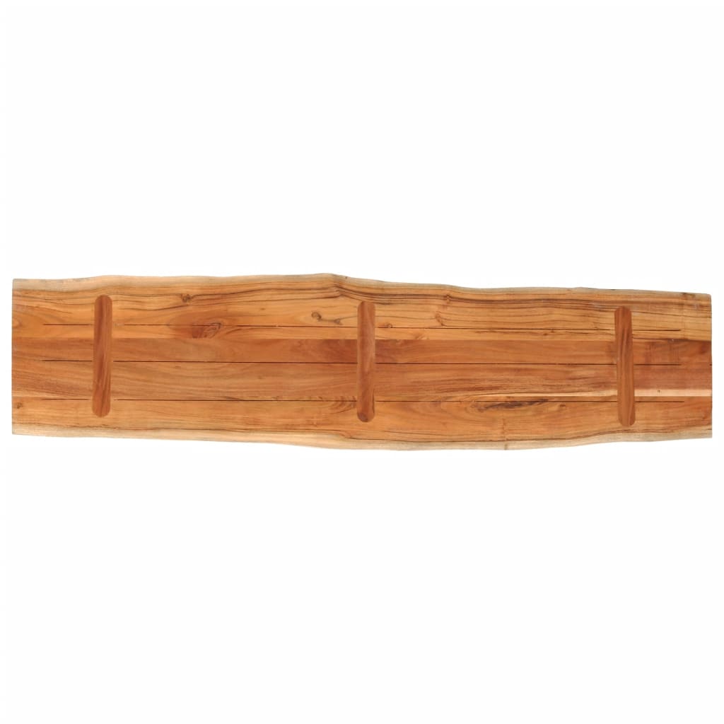 vidaXL Blat do stołu, 180x40x3,8cm, drewno akacjowe, naturalna krawędź