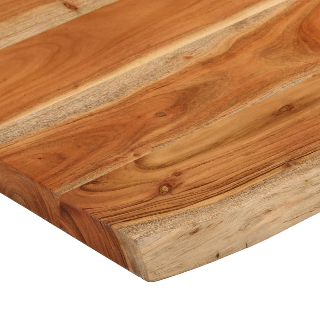 vidaXL Blat stołu, 70x60x3,8 cm, drewno akacjowe, naturalna krawędź