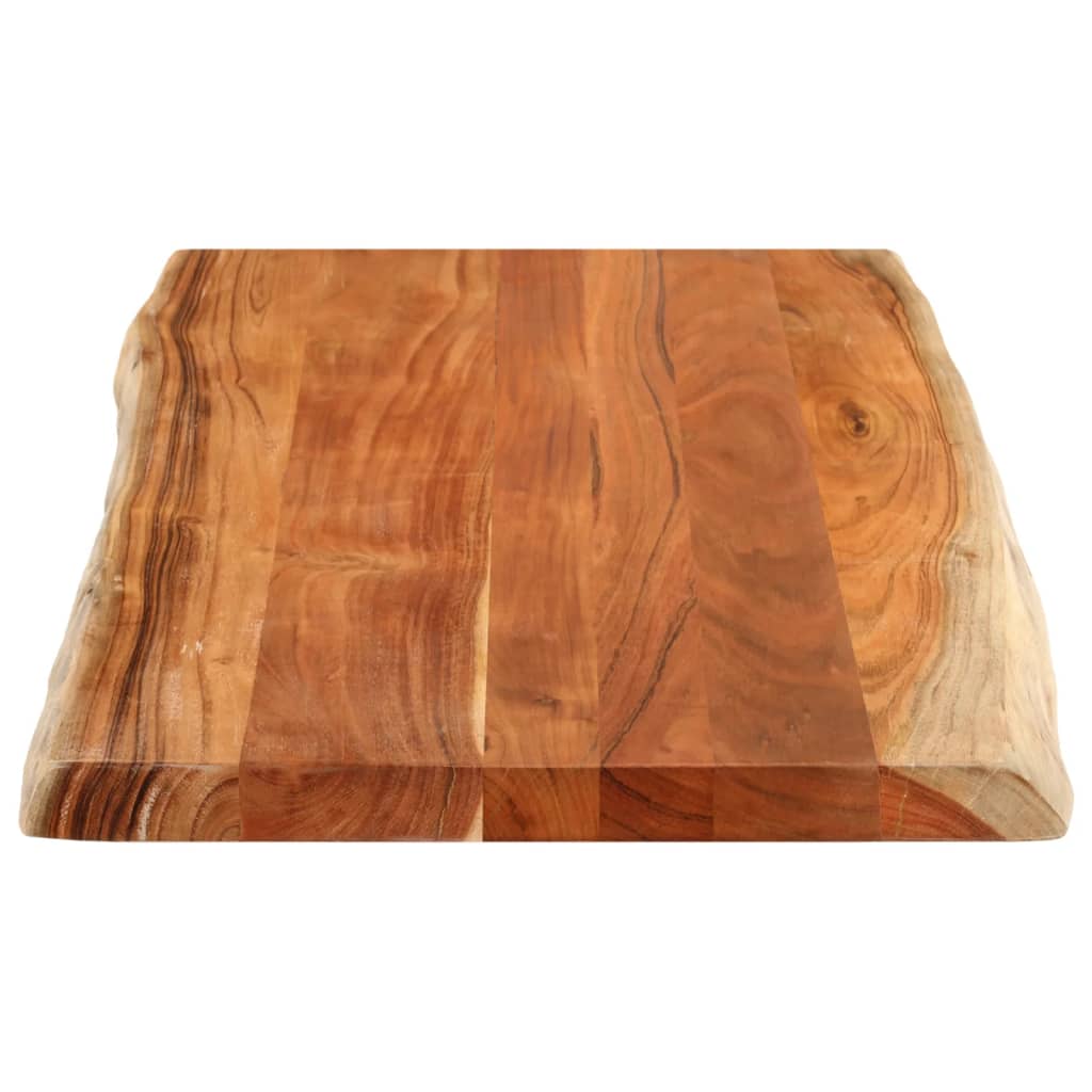 vidaXL Blat stołu, 120x60x3,8 cm, drewno akacjowe, naturalna krawędź