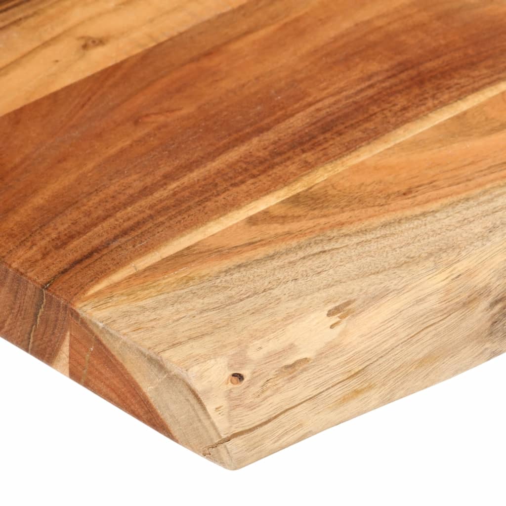 vidaXL Blat stołu, 120x60x3,8 cm, drewno akacjowe, naturalna krawędź