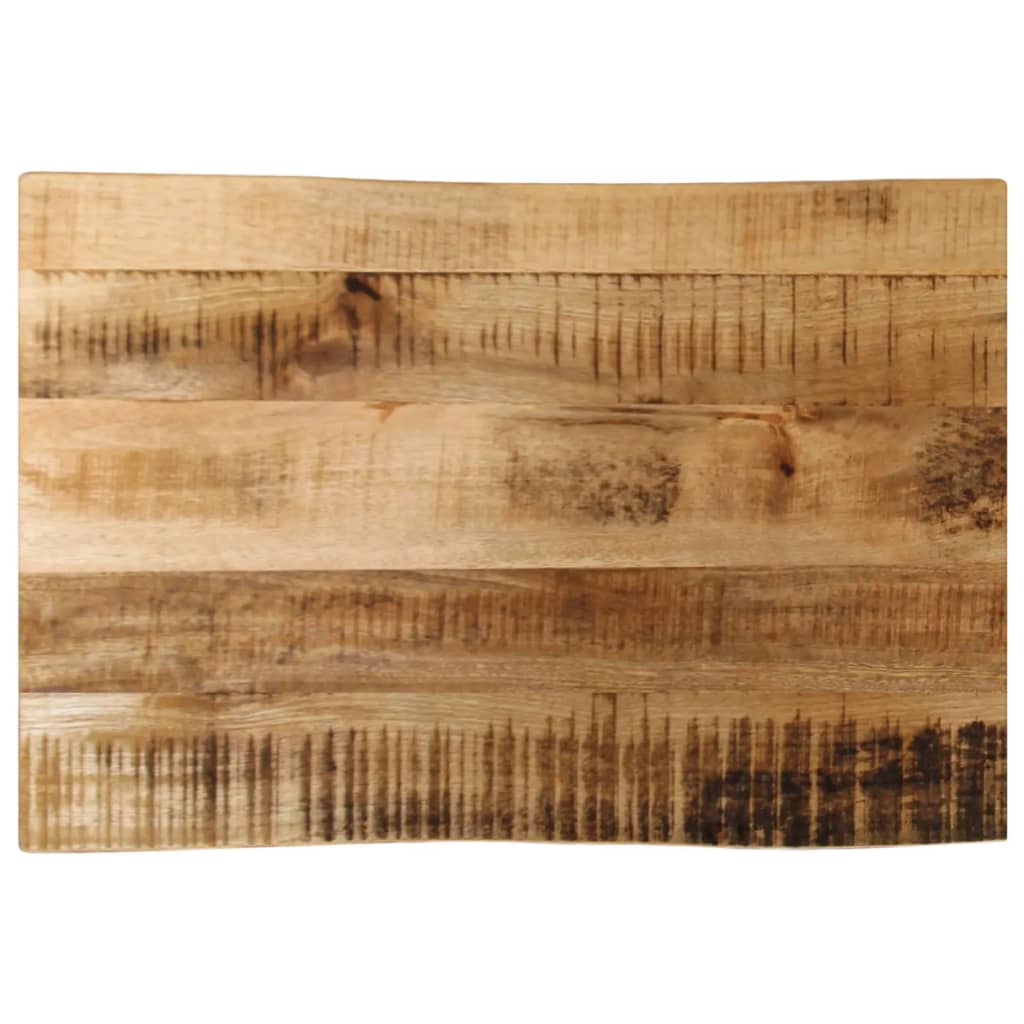 vidaXL Blat stołu z naturalną krawędzią, 60x40x2,5 cm, drewno mango