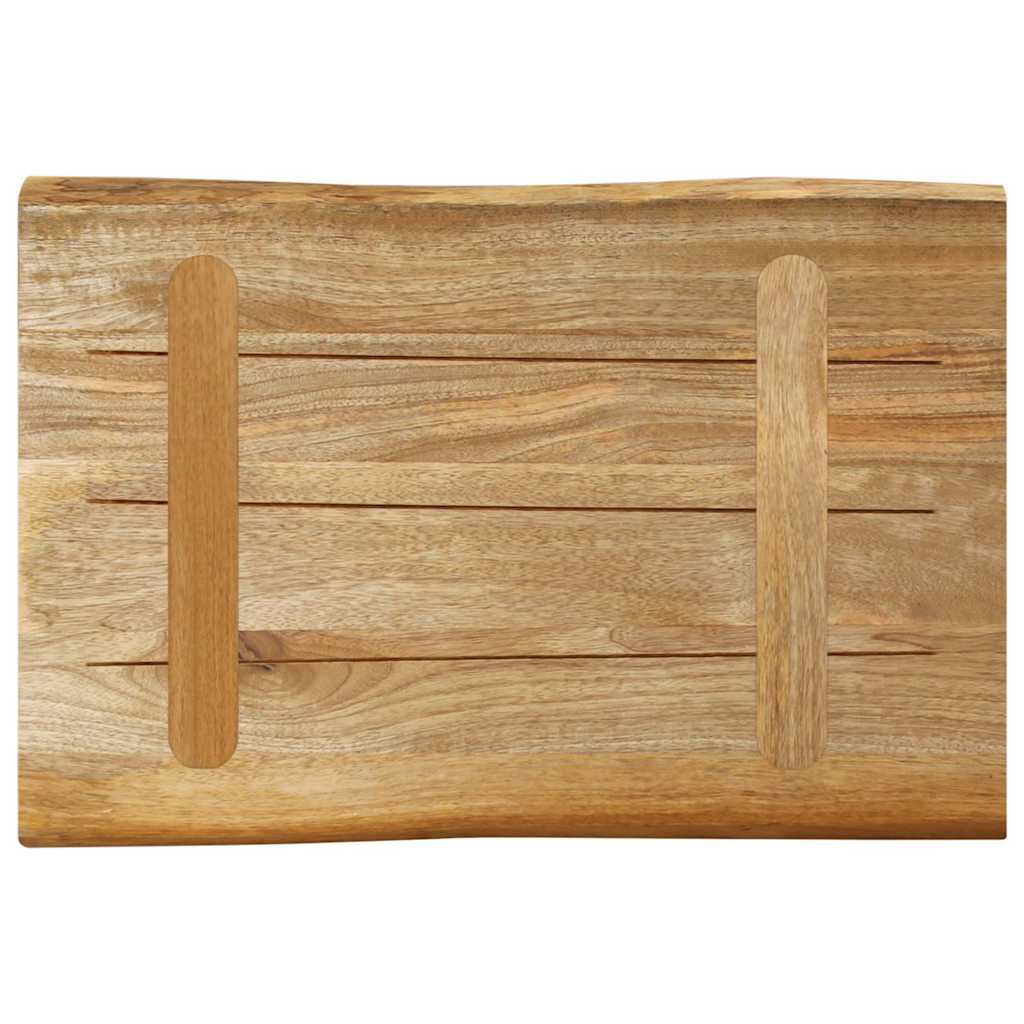 vidaXL Blat stołu z naturalną krawędzią, 70x40x2,5 cm, drewno mango