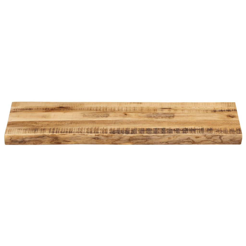 vidaXL Blat stołu z naturalną krawędzią, 90x40x2,5 cm, drewno mango