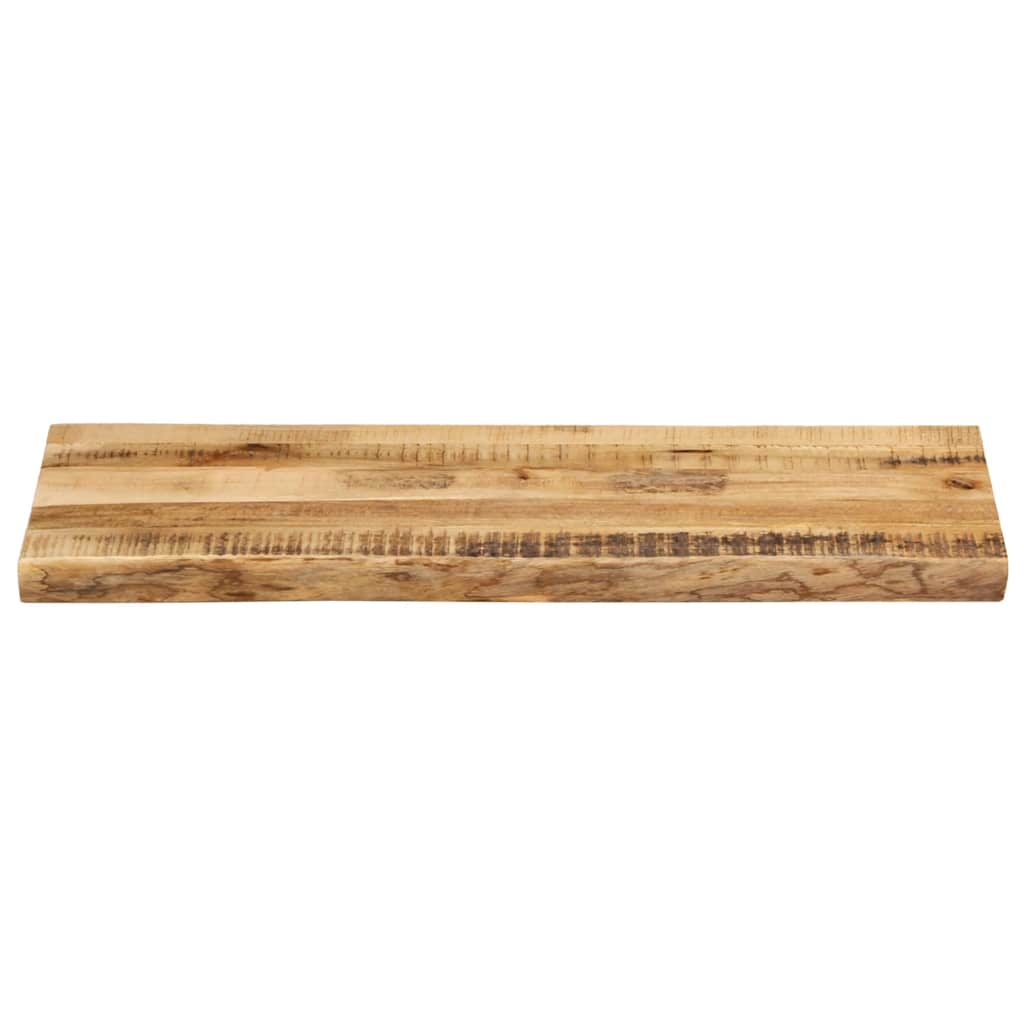 vidaXL Blat stołu z naturalną krawędzią, 100x40x2,5 cm, drewno mango