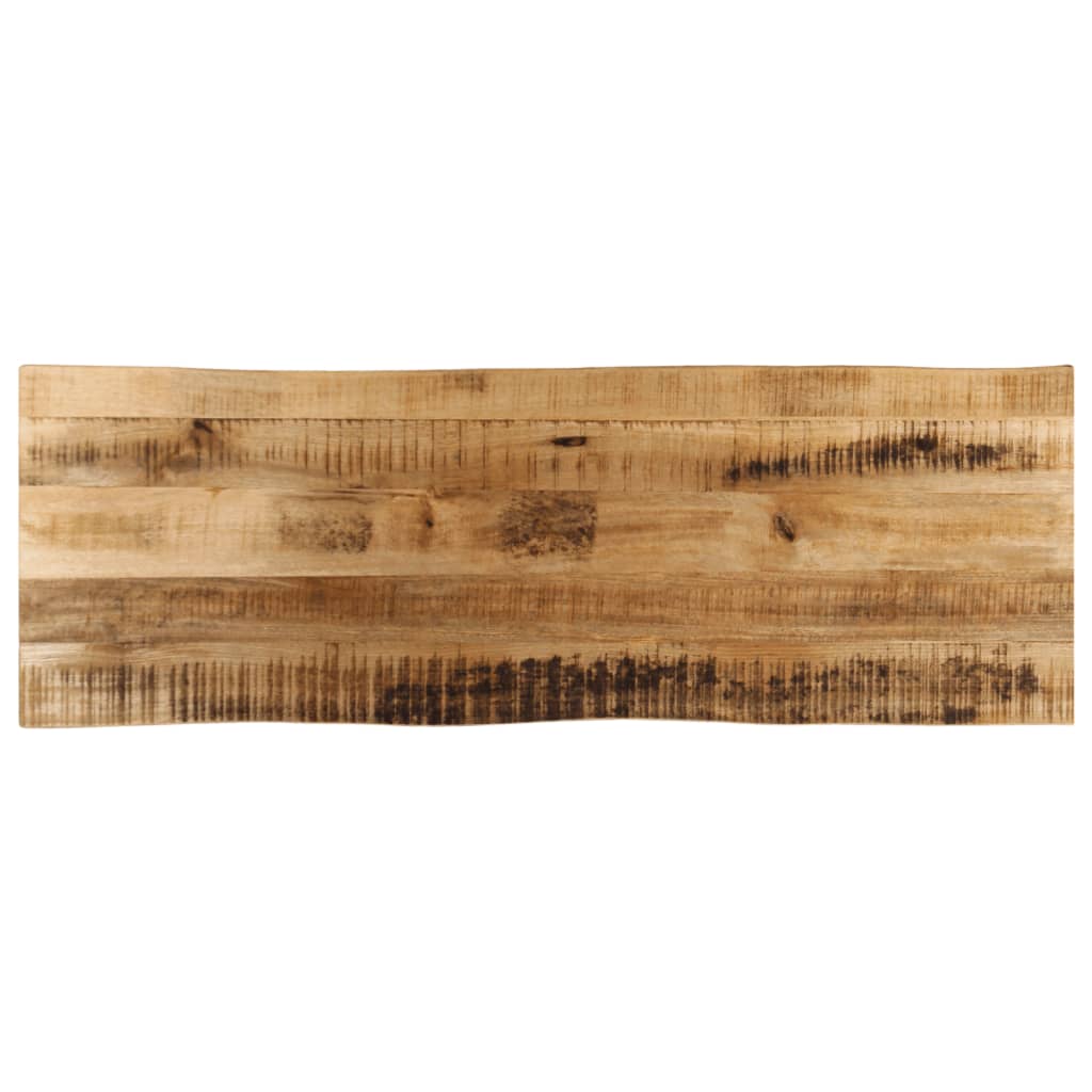 vidaXL Blat stołu z naturalną krawędzią, 110x40x2,5 cm, drewno mango